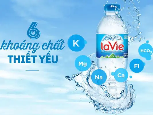 khoáng chất có trong nước lavie