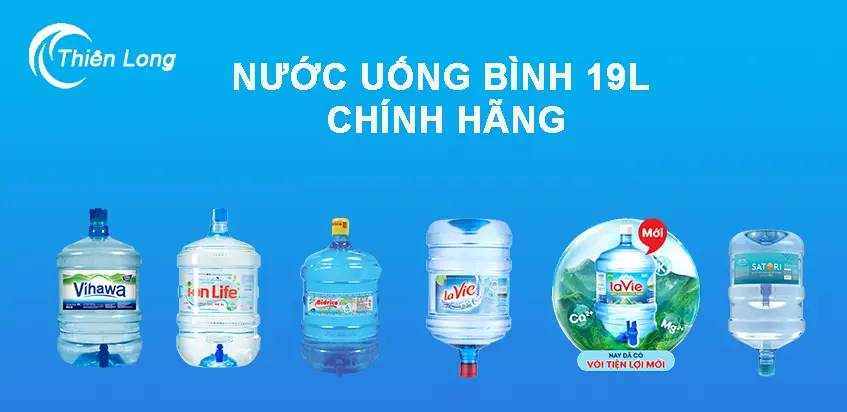 Nước uống bình 19L
