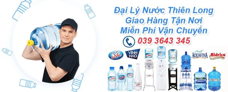 giao nước nhanh đại lý nước uống