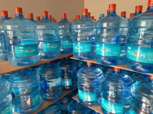 nước satori 19l bình úp