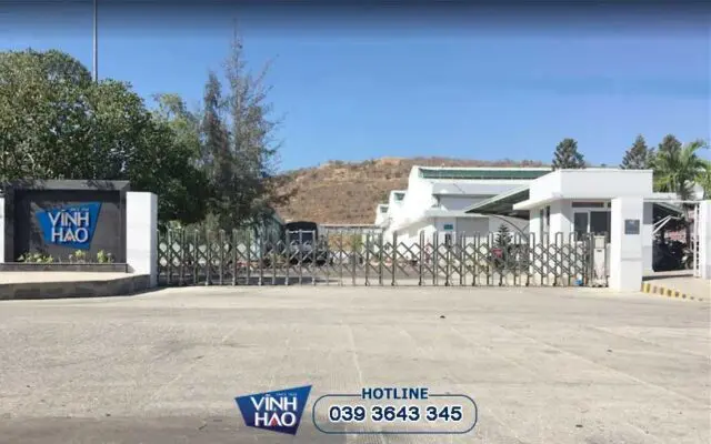 nhà máy nước khoáng Vĩnh Hảo