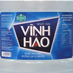 nước khoáng Vĩnh Hảo tem nhãn
