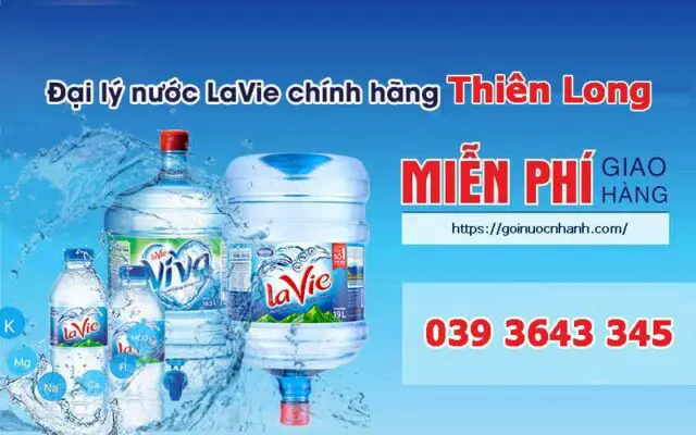 đại lý nước khoáng Lavie