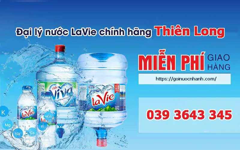 đại lý nước khoáng Lavie tại quận 8