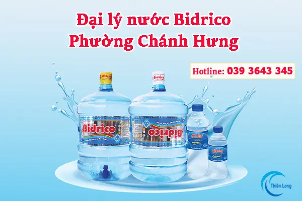 Đại lý nước Bidrico phường Chánh Hưng