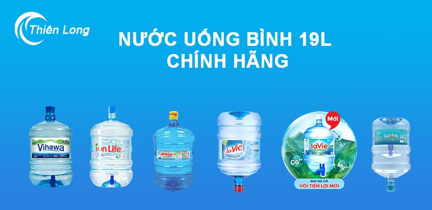 Nước uống bình 19L