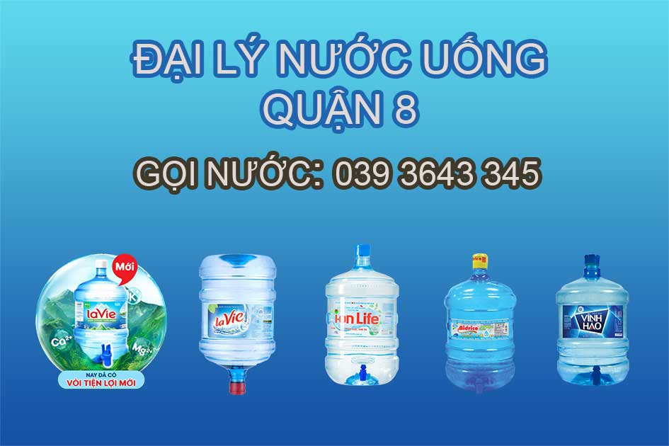 đại lý nước uống tại quận 8