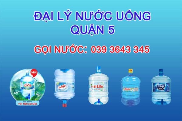 Đại lý giao nước uống quận 5