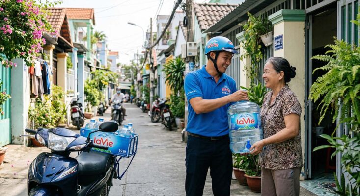 Đại lý giao nước Lavie Chính Hãng