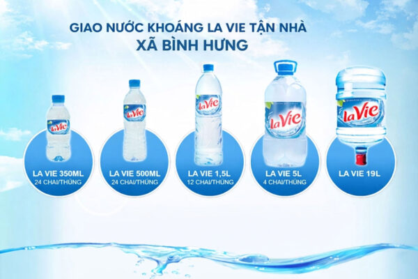 Đại lý giao nước Lavie xã Bình Hưng