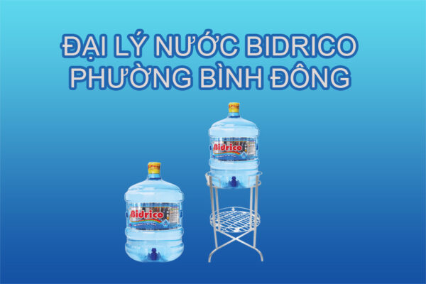 đại lý nước bidrico phường bình đông