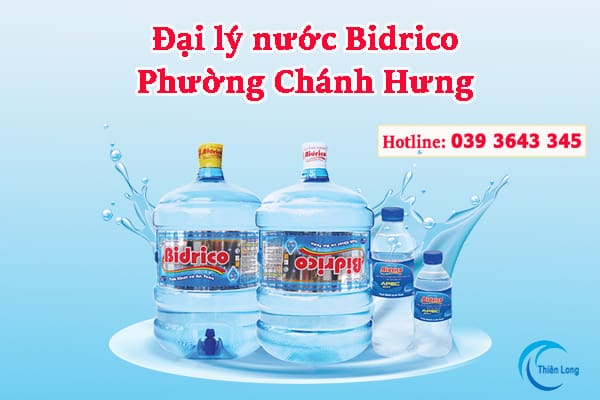 Đại lý nước Bidrico phường Chánh Hưng
