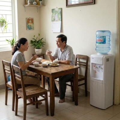 uống nước khoáng lavie tốt cho gia đình